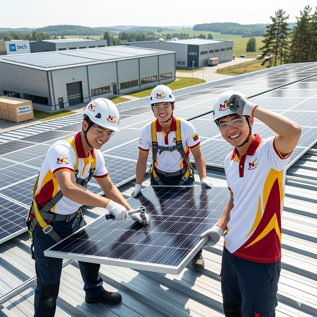 Năm Châu IMS tuyển dụng lao động Lithuania ngành Solar. Công việc, thu nhập hấp dẫn.